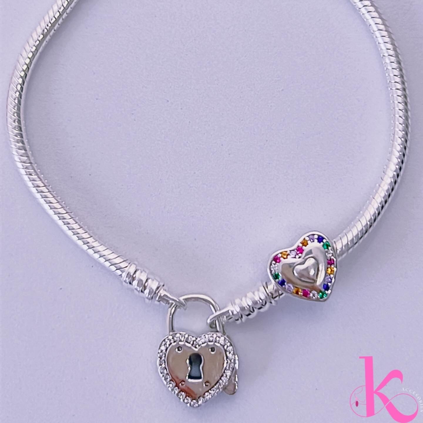 Lock Heart Bracelet