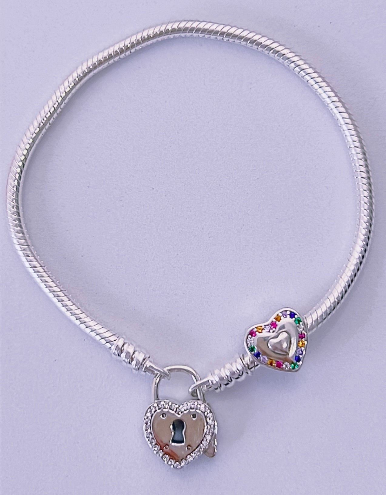 Lock Heart Bracelet