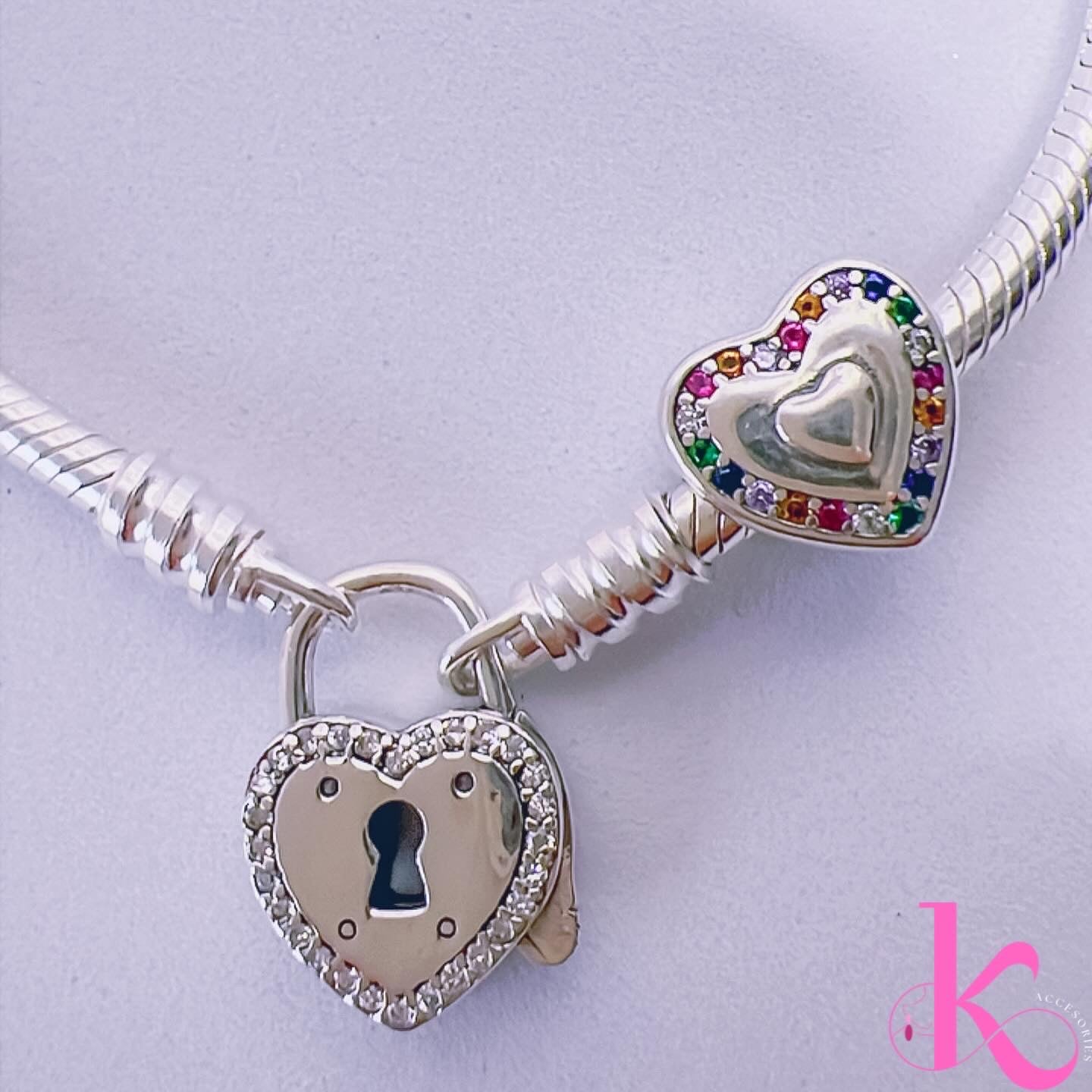 Lock Heart Bracelet