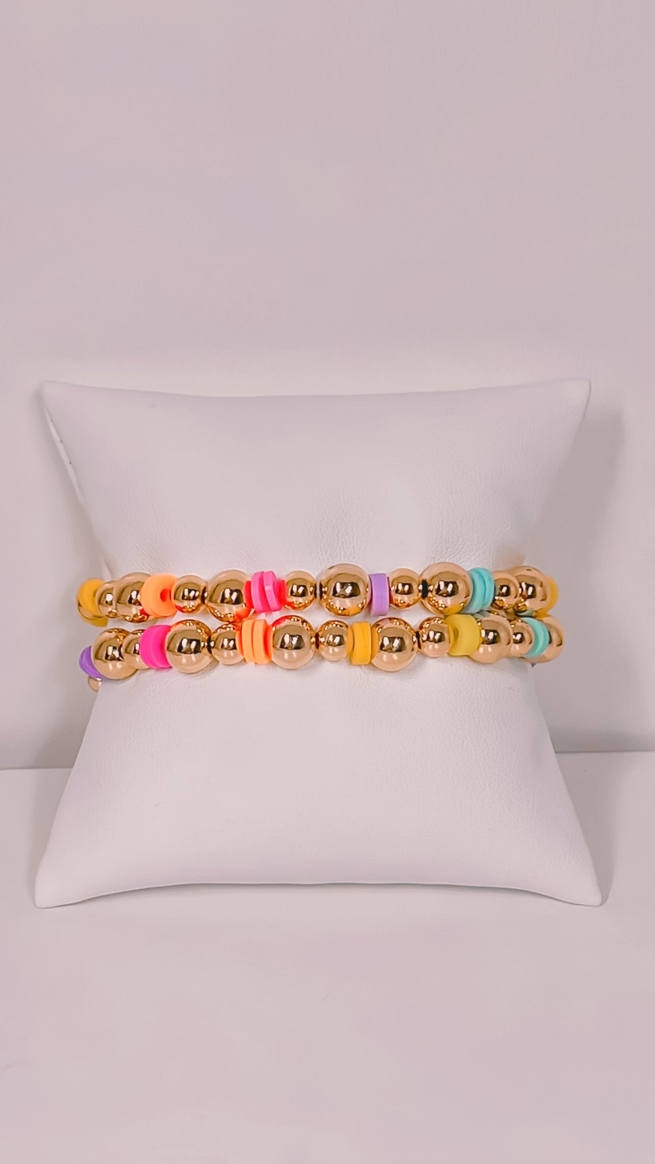 Neon candy bracelet