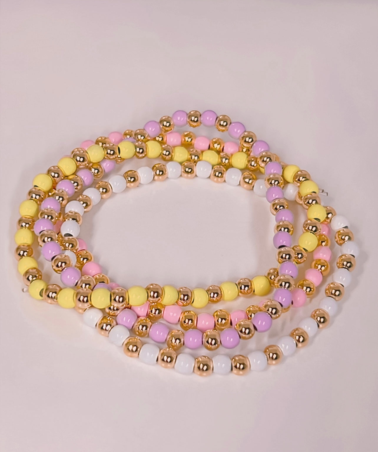 Neon Beads Bracelet