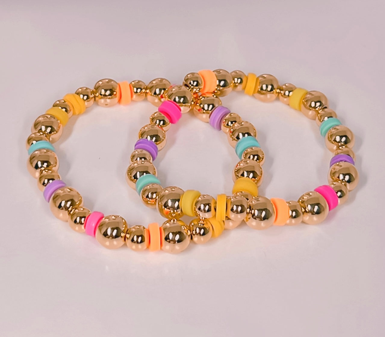 Neon candy bracelet